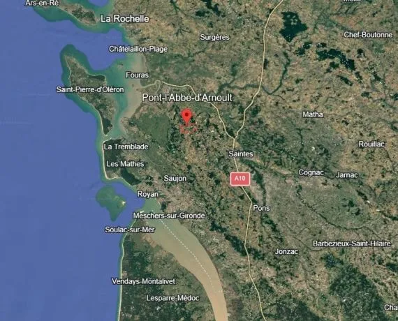 Terrain à bâtir de 717 m² à PONT-L'ABBE-D'ARNOULT (17)