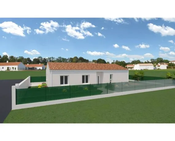 Projet de construction d'une maison 88.5 m² avec terrain à ETAULES (17)