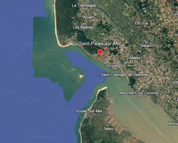 Terrain à bâtir de 1100 m² à SAINT-PALAIS-SUR-MER (17)