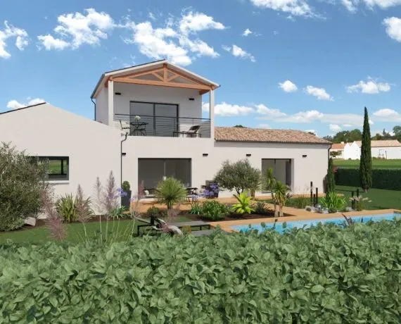 Projet de construction d'une maison 100 m² avec terrain à SAINT-PALAIS-SUR-MER (17)