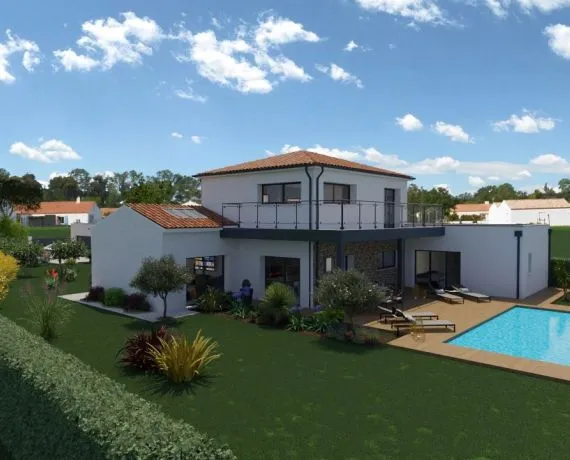 Projet de construction d'une maison 170 m² avec terrain à ROYAN (17)
