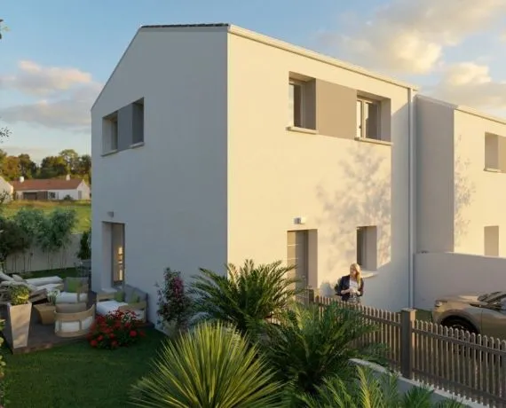 Projet de construction d'une maison 75 m² avec terrain à ANGLIERS (17)