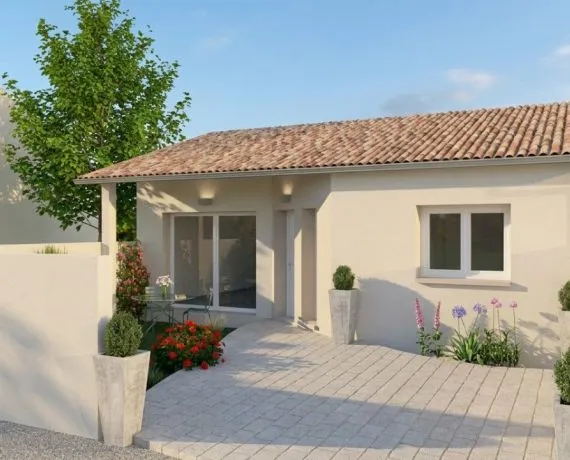 Projet de construction d'une maison 60 m² avec terrain à SAINT-ROGATIEN (17)