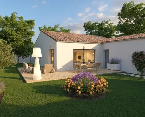 Projet de construction d'une maison 100 m² avec terrain à NIEUL-LES-SAINTES (17)