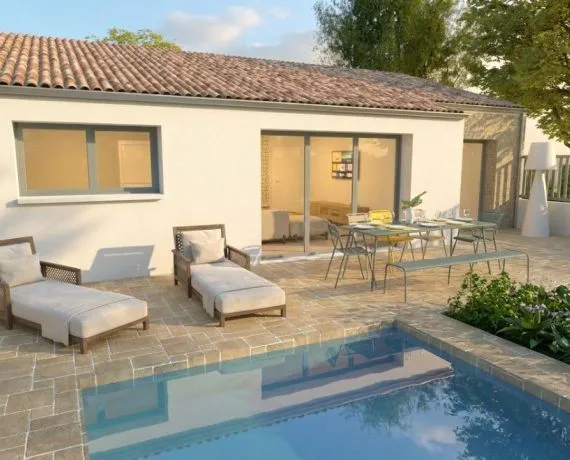 Projet de construction d'une maison avec terrain à NUAILLE-D'AUNIS (17)