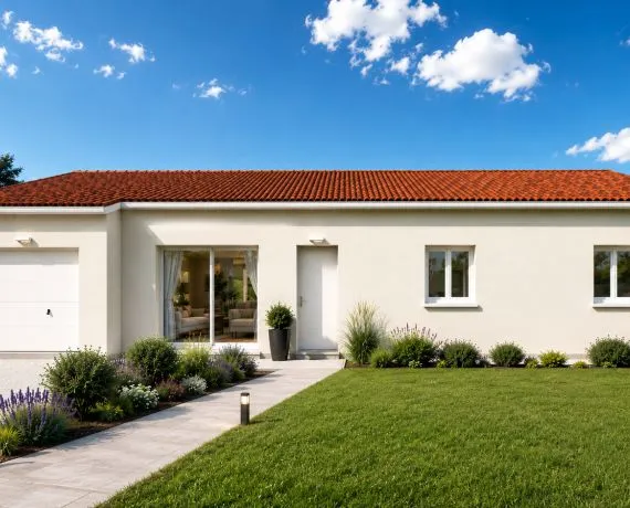 Projet de construction d'une maison 104 m² avec terrain à ORADOUR-SUR-GLANE (87)