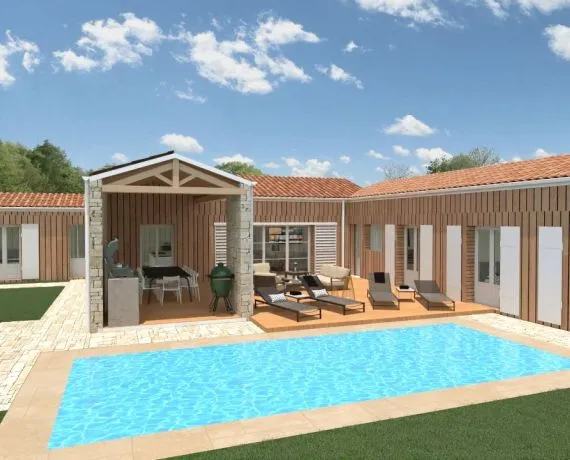 Projet de construction d'une maison 178 m² avec terrain à DOLUS-D'OLERON (17)