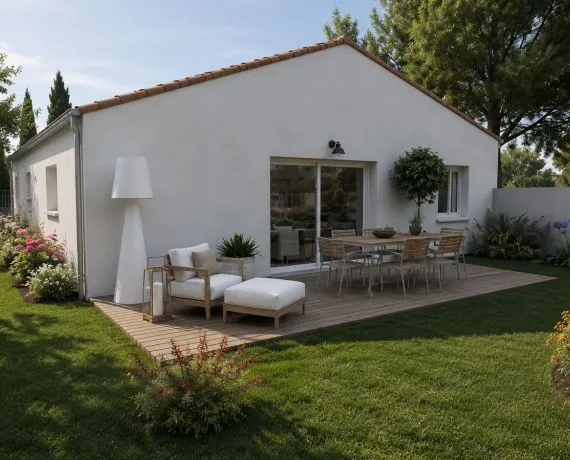 Projet de construction d'une maison 90 m² avec terrain à SAINT-JEAN-DE-LIVERSAY (17)