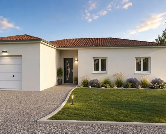 Projet de construction d'une maison 90 m² avec terrain à COUZEIX (87)