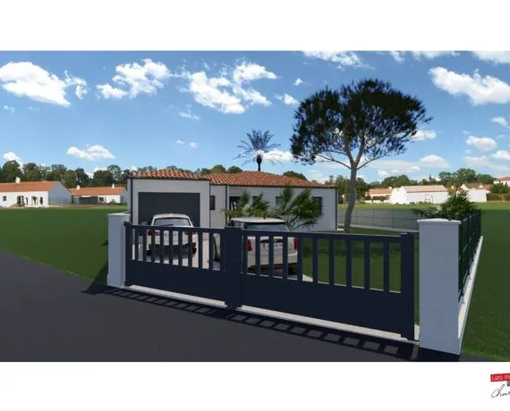 Projet de construction d'une maison 96.87 m² avec terrain à ETAULES (17)
