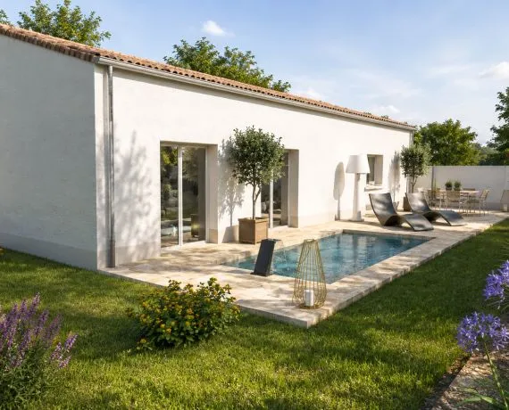 Projet de construction d'une maison 97 m² avec terrain à SAINTES (17)