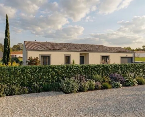 Projet de construction d'une maison 87 m² avec terrain à SAINT-GEORGES-DE-DIDONNE (17)